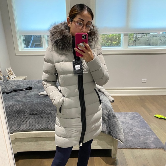 Mackage Calla Fur Trim Hooded Puffer 